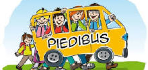 progetto piedibus logo cartone animato