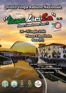 Vespa Liri club due giorni locandina