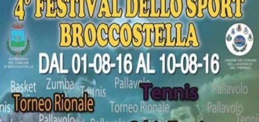 IV FESTIVAL DELLO SPORT BROCCOSTELLA IMMAGINE 1