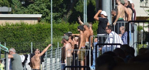 Tifosi al seguito del Sora Calcio