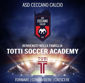 logo gemellaggio Ceccano Totti Soccer Academy