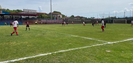 fase di gioco Ceccano vs Real Cassino