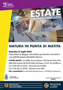 Locandina Natura in punta di matita