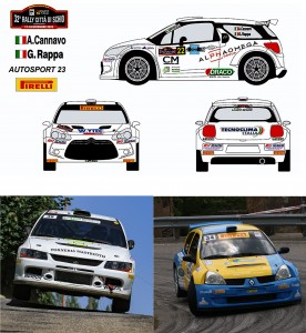 Tris di equipaggi - Rally Schio