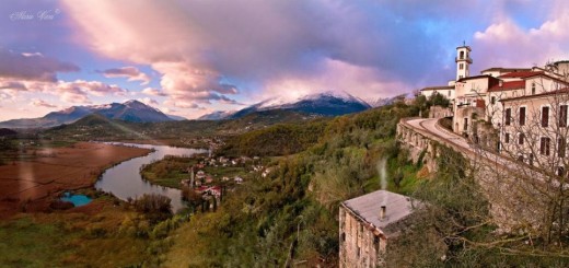 Mario Vani scatto panorama Posta Fibreno