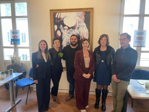Organizzatori con Manuela Cerqua