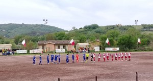 Posta Fibreno vs Sporting Pontecorvo al centro del campo