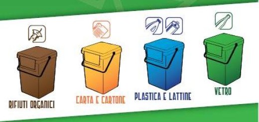 Immagine contenitori rifiuti porta a porta
