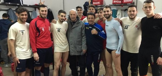 PINO SANTONICO + CALCIATORI E STAFF TECNICO