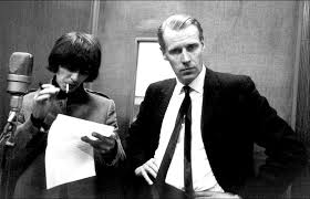 Sir George Martin in compagnia di George Harrison