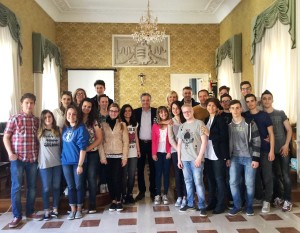 La IV F del Liceo Scientifico di Sora