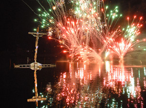 Notte bianca sulle rive del lago di Posta Fibreno