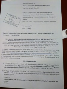 PROTOCOLLO ISTANZA DANZA IMMAGINE 2
