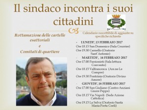 il Sindaco incontra i cittadini (1)