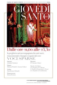 Locandina Giovedì Santo 2017 immagine 99