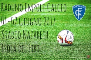 LOCANDINA RADUNO GIOVANI CALCIATORI PER EMPOLI
