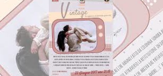 Vintage locandina orizzontale immagine 99