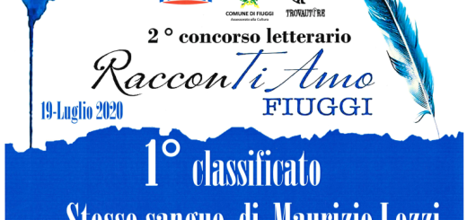 Attestato del vincitore Maurizio Lozzi