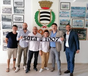 Caldaroni Sora calcio dirigente