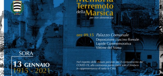 cerimonie terremoto Marsica