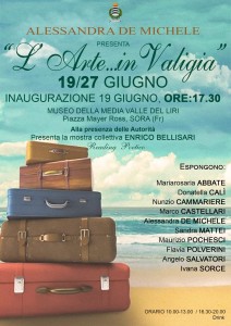 locandina L'arte in valigia