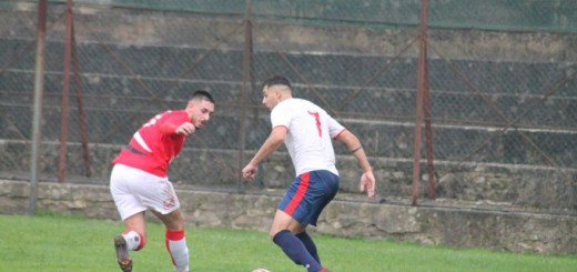 Contrasto di gioco Ceccano vs Isola Liri Academy