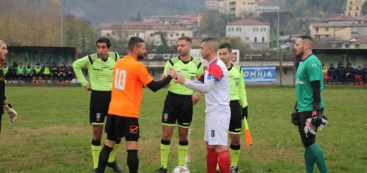 Stretta di mano Ceccano vs M. S. Biagio