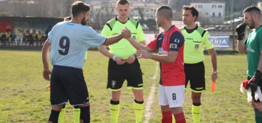 Stretta di mano - Ceccano vs Montenero