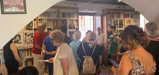 Visitatori mostra 'Un sacco di Comics'