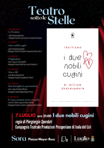 Teatro sotto le stelle - I due nobili cugini