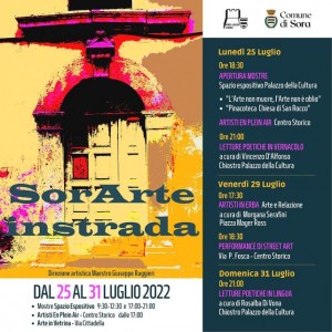 locandina sorarte instrada