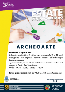 Locandina - LABORATORIO 'Archeoarte'