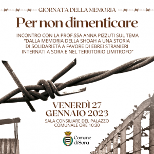 giornata della memoria 2023