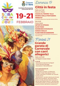 Locandina carnevale 2023 ter