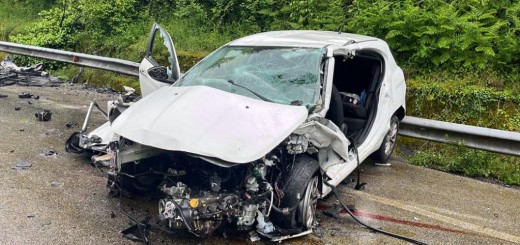 Auto incidentata Luciano Urbano