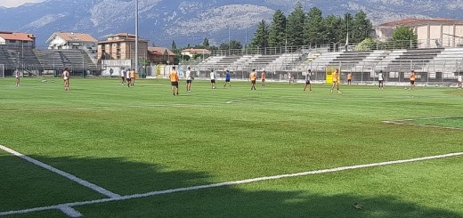 allenamento al Tomei sora calcio