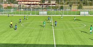 fase di gioco Ceccano vs Virtus Ardea