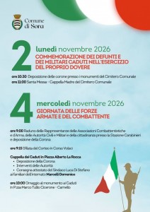 combattenti programma cerimonia
