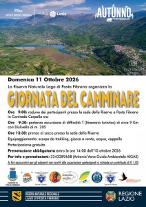 Locandina Giornata del Camminare 2026